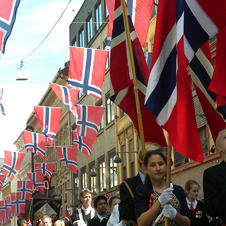 Utforsking av Norges flagg