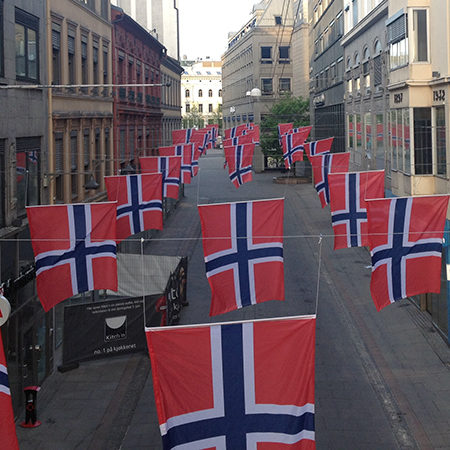 Utforsking av Norges flagg