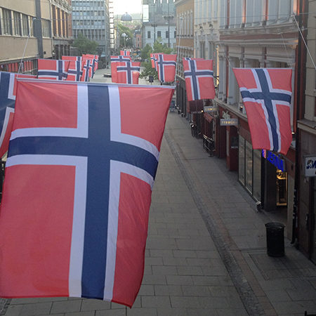 Utforsking av Norges flagg