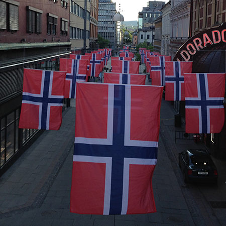 Utforsking av Norges flagg