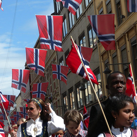 Utforsking av Norges flagg