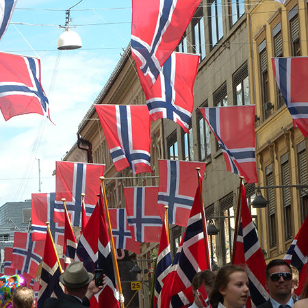 Utforsking av Norges flagg