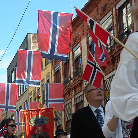 Utforsking av Norges flagg