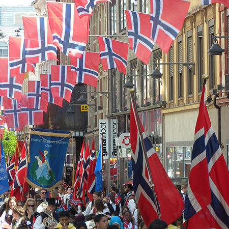 Utforsking av Norges flagg