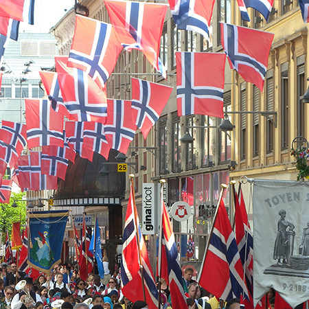 Utforsking av Norges flagg