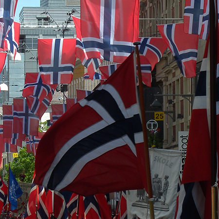 Utforsking av Norges flagg