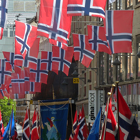 Utforsking av Norges flagg