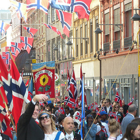 Utforsking av Norges flagg