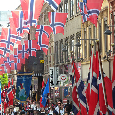 Utforsking av Norges flagg