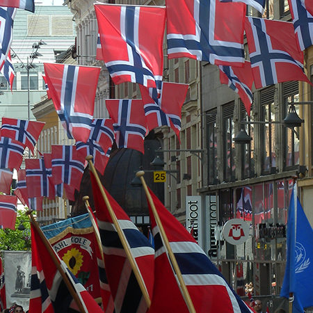 Utforsking av Norges flagg