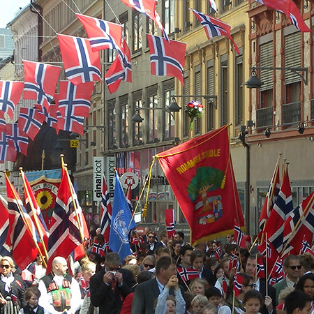 Utforsking av Norges flagg