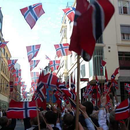 Utforsking av Norges flagg