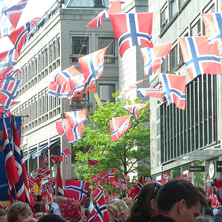 Utforsking av Norges flagg