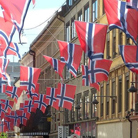 Utforsking av Norges flagg