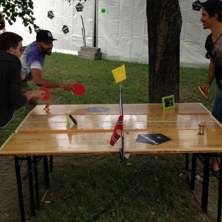 PINGPONGO EN FOTBALLFESTEN