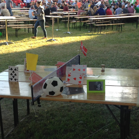 PINGPONGO AT FOTBALLFESTEN