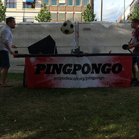 PINGPONGO AT FOTBALLFESTEN