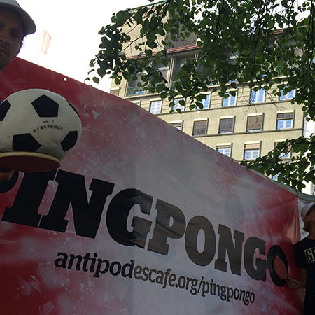 PINGPONGO AT FOTBALLFESTEN