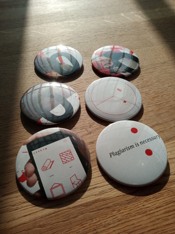æBod-reshow pin buttons